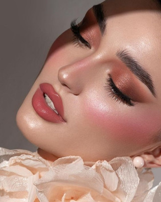 REIMICHI LONG LASTING GLOW HIGHLIGHTER ILLUMINATOR MAKEUP Highlighter(rose gold)
