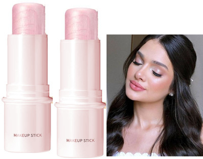 Latixmat Combo Highlighter Stick for face Pink highlighting Highlighter(pink)