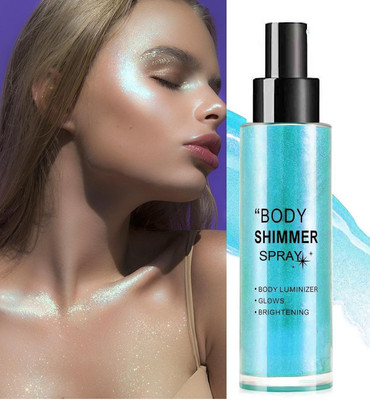 THTC Smooth Shine Shimmer highlighter Liquid Highlighter(sky blue)