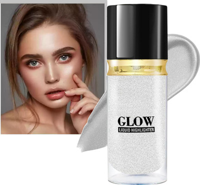 SHENY COLORS FULL COVERAGE GLOW LIQUID HIGHLIGHTER Highlighter(SILVER)