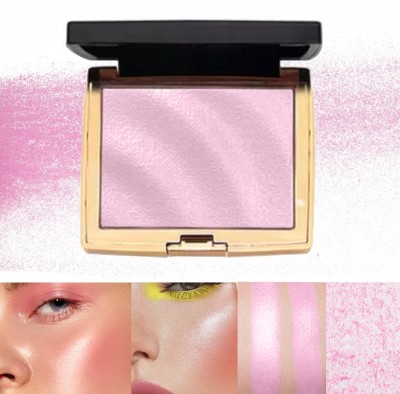 mapperz Makeup Glitter Highlighter, Shimmer High Definition Sparkly Face Powder Palette Highlighter(Pink)