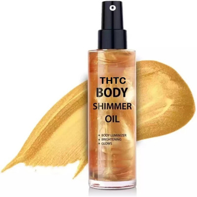 THTC Best Face & Body Spray  Highlighter(Gold)