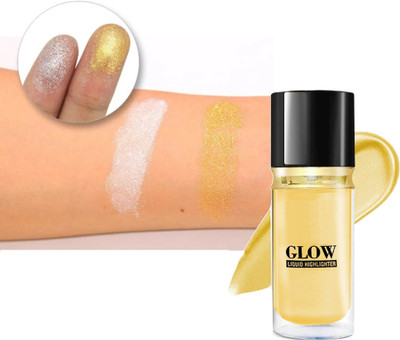 Sheny Best Quality Smooth Shine Waterproof Face And Body Highlighter glow shine Highlighter(gold)
