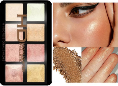 NADJA OUR BEST HIGHLIGHTER PALETTE FOR GLOWING SKIN Highlighter(MULTICOLOR)