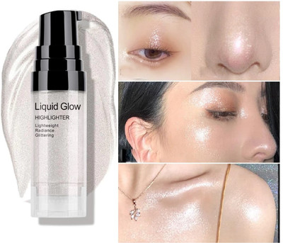 WOONGMI Ultra Smooth Waterproof Silver  Highlighter(Silver)