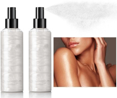 GFSU - GO FOR SOMETHING UNIQUE Body Glitter Spray, Glitter Spray Mist Highlighter(SILVER)
