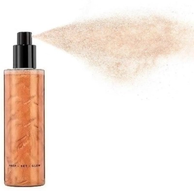 DARYUE Shimmer Spray Body Highlighter, Long Lasting & Lightweight  Highlighter(Rose Gold)