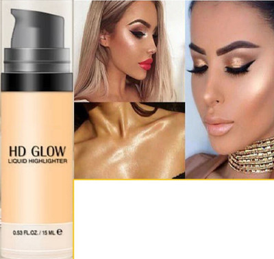 Latixmat liquid highlighter face and body waterproof 3D glow Highlighter(GOLDEN)
