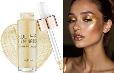 EVERERIN Korean Liquid Highlighter For Face Makeup Illuminating With Dewy Finish Highlighter(gold)