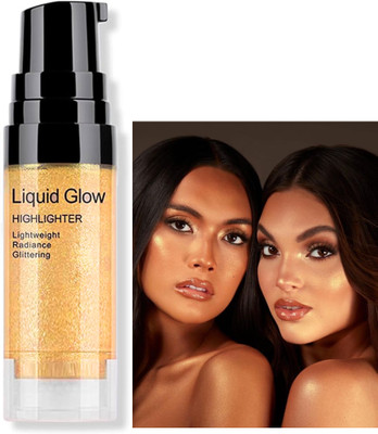 ADJD iquid Illuminator Gold Highlighter Ultra Smooth Shine Waterproof Highlighter(GOLD)