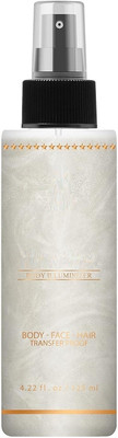 DARVING Makeup Smooth Body Luminizer Moisturizing Glitter Body Spray  Highlighter(SILVER)