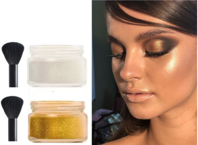 Latixmat Best 3D Shimmery Shiny Gold & Silver Highlight For Professional Look Highlighter(MULTI COLOR)