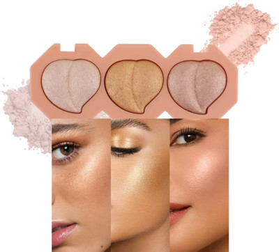 AEPRUY Baked Face Lightweight & Long Lasting Blusher  Highlighter(MULTI COLOR)
