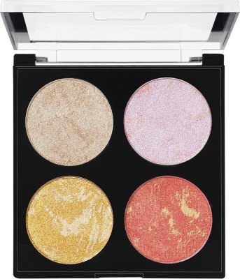 MYEONG belong In Your Purse Cheek Blusher Higlighter Bronzer Palette Highlighter(Multi shades)