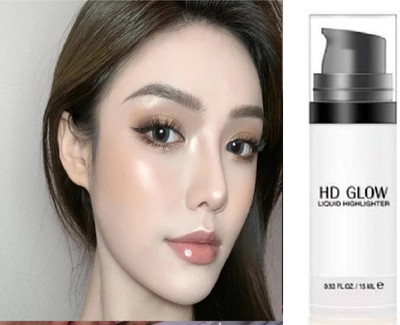 AFARAXIA Liquid Highlighter With Radiance Finish | Waterproof highlighter Highlighter(sliver)