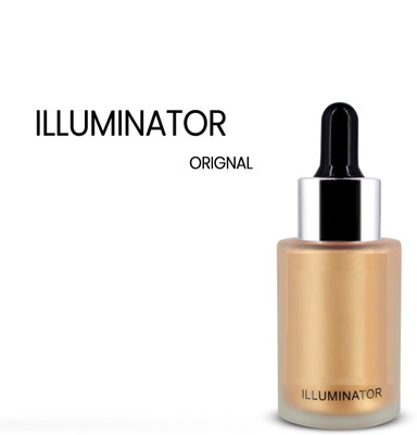 Herrlich Waterproof Illuminator Smooth Shine Liquid Highlighter 3D Glow Highlighter(white)