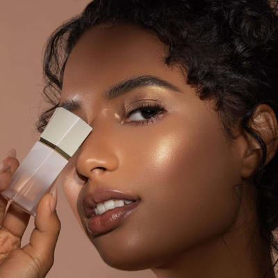 tanvi27 Ultra-Smooth Liquid Highlighter Makeup for Face Highlighter(Golden)