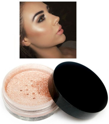 Amaryllis NEW GOLD WHITENING SHIMMER FINISH HIGHLIGHTER LOOSE POWDER Highlighter(Gold)