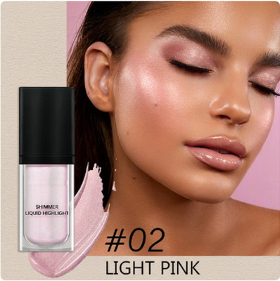 GABBU Highlighter Brighten Face Makeup Shimmer Illumination Glow Highlight  Highlighter(pink)