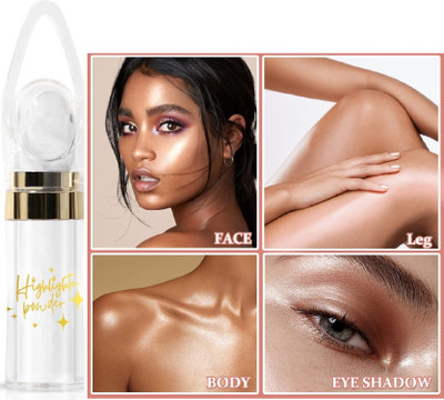 manasona Makeup Smooth Face Highlighter,& Body Shimmer Cream  Highlighter(Silver)