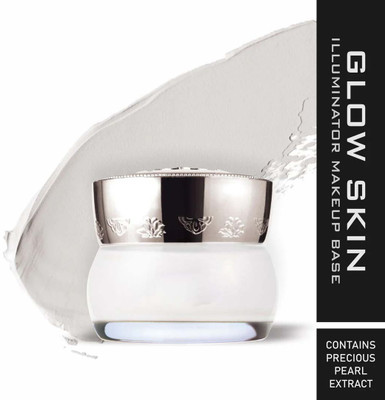 CATERINACHIARA Glow Skin Illuminator Makeup Base with Precious Pearl Extract Silver Highlighter(SILVER)