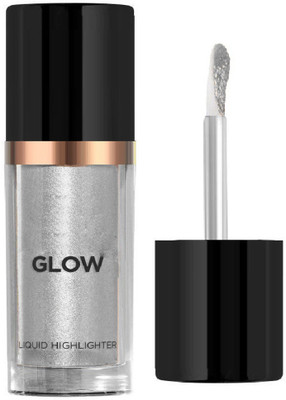 Latixmat Mini Liquid Highlighter, Illuminating Liquid, Shimmer Glitter  Highlighter(Silver)