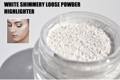 ADJD White Shimmer Highlighter for Illuminator Makeup  Highlighter(snow white)