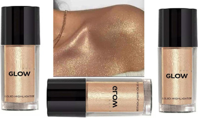 Jiwoo WATERPROOF AND LONG LASTING BODY HIGHLIGHTER Highlighter(GOLD)