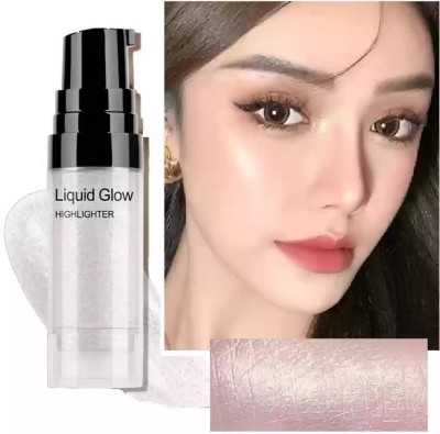 GFSU - GO FOR SOMETHING UNIQUE Best Shimmer Liquid Highlighter Make Up Face Body Illuminator  Highlighter(SILVER)