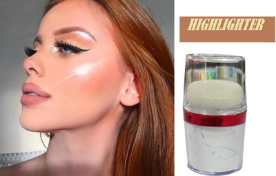 GFSU - GO FOR SOMETHING UNIQUE HIGHLIGHTER FOR ALL DAY USE AND ALL SKIN TYPE Highlighter(SILVER)