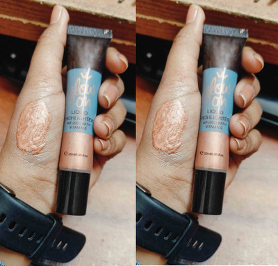 ADJD Combo Liquid Highlighter For Face makeup illuminating Copper Highlighter(COPPER)