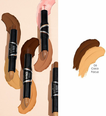 Hilary Rhoda HR V-Face Highlighter + Contour Panstick Highlighter(Shade 06)