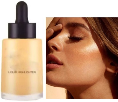 GABBU Gold Illuminator Liquid Highlighter Radiance Finish Highlighter(Gold)