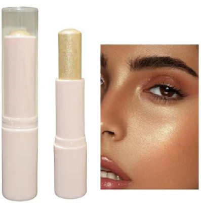 Luipui highlighter stick crayon form stick fashion for womans Highlighter(golden)