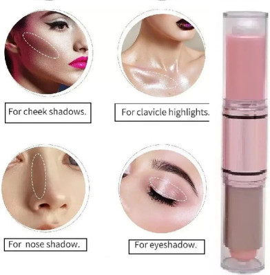 Yuency BLUSHER HIGHTLIGHTING STICK Highlighte Highlighter(MULTICOLOR)