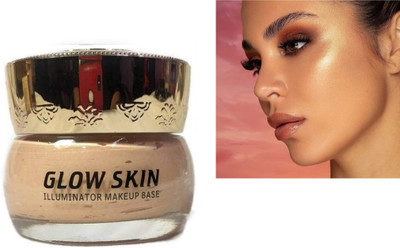 HUZURLU Makeup Base Gold Highlighter for All skin type with smooth texture Highlighter(Gold)