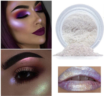 BLUEMERMAID Shimmer Highlighter Multi-Purpose Intense Pigment Highlighter(BLUE)