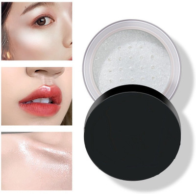 MYEONG SHINY SHIMMERY RADIANT GLOW WHITE POWDERY HIGHLIGHTER Highlighter(WHITE)