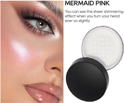 Vyomiris BEST LOOK COLOR CHANGING PINK HIGHLIGHTER POWDER Highlighter(PINK)