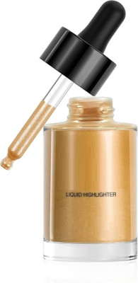 Jiwoo Lightweight & Long Lasting Highly-Pigmented Liquid  Highlighter(gold)