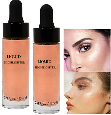 Emijun rose gold waterproof combo highlighter Highlighter(rose gold)
