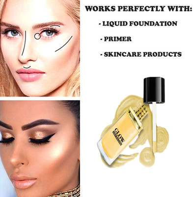 Sheny MY CHOICE Glow Liquid Illuminator Rehausseur Gold  Highlighter(gold)