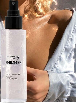 THTC Shimmering Highlighter Face Glow Illuminator Highlighter(Silver)