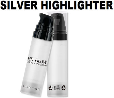 Maryville easy to sue new look highlighter long lasting pack of 1 Highlighter(silver)