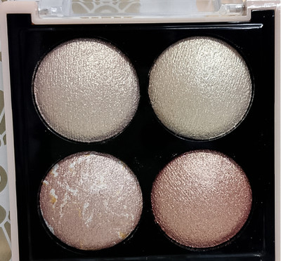 manasona Shiny Contouring Palette Highlighter For Womens & Girls Highlighter(Multi)