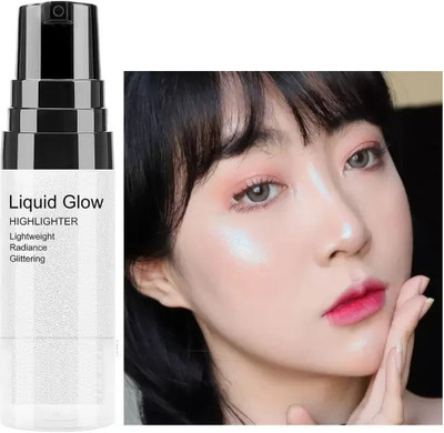 GFSU - GO FOR SOMETHING UNIQUE HD Glow Face Shimmer Liquid Highlighter For Eyes & Face Makeup Highlighter(silver)