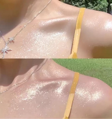 CATERINACHIARA Liquid Highlighter Face Makeup Highlighter(silver)