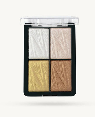 GFSU - GO FOR SOMETHING UNIQUE Glow Illuminating Highlighter Blusher Palette Highlighter Bronzer Highlighter(multicolor)
