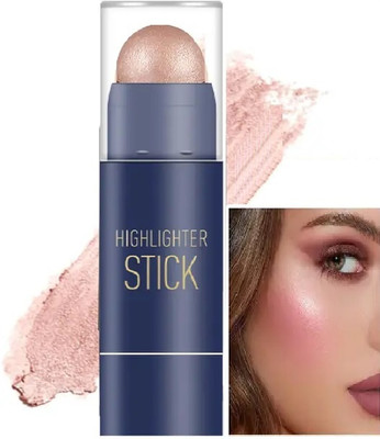 CATERINACHIARA Multipurpose highlighter stick Cream Instant Glow for Face/pink Highlighter(rose gold)