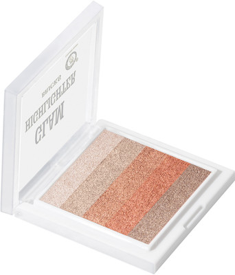 COLORS QUEEN Shimmer Glam Bricks Highlighter for Face Makeup (01) Highlighter(Multicolor 1)
